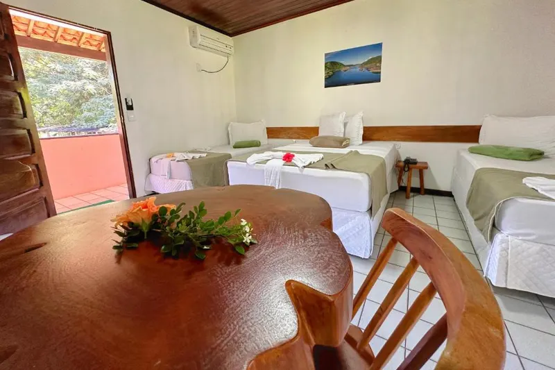 Quarto em Eco Pousada Paraíso dos Coqueirais