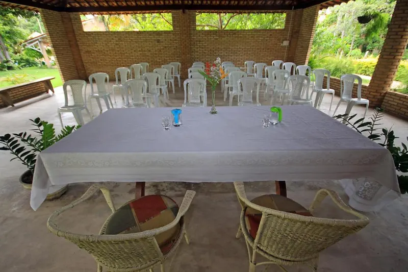 Café da manhã e refeições em Eco Pousada Paraíso dos Coqueirais