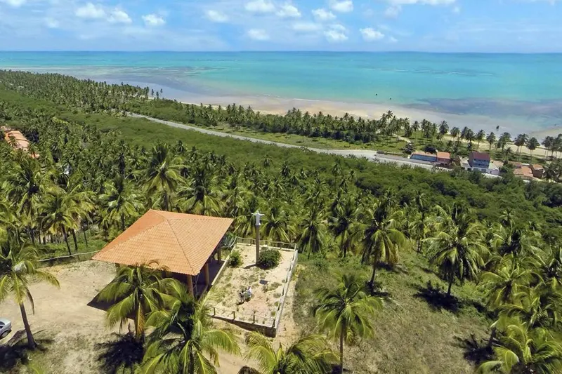 Vista a partir de Eco Pousada Paraíso dos Coqueirais