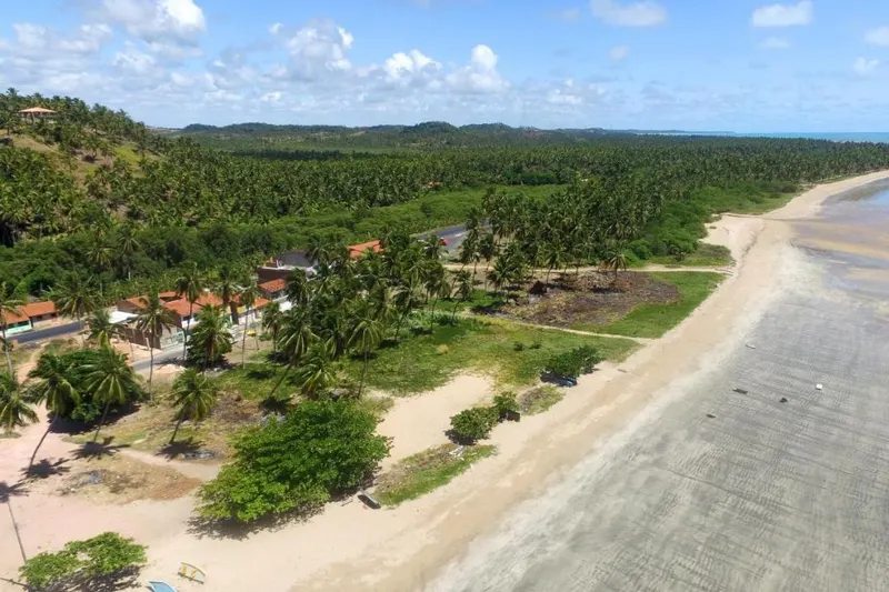 Vista a partir de Eco Pousada Paraíso dos Coqueirais
