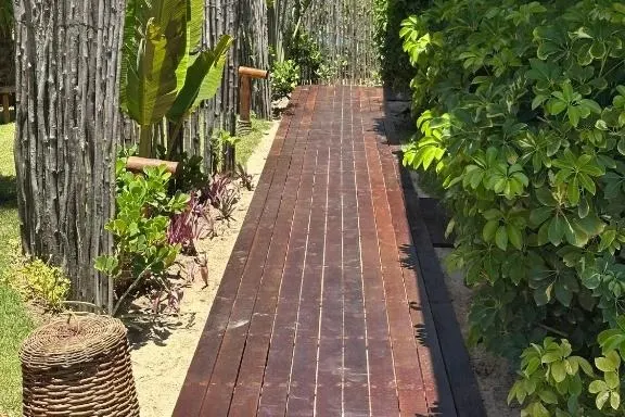 Área externa de Joju Bangalôs & Bistrô