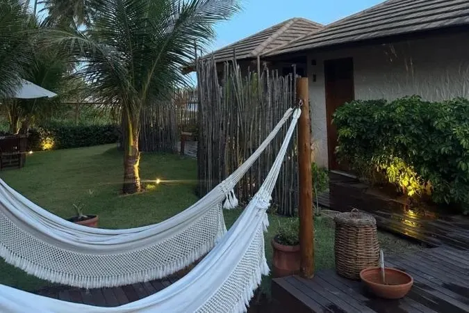 Área externa de Joju Bangalôs & Bistrô