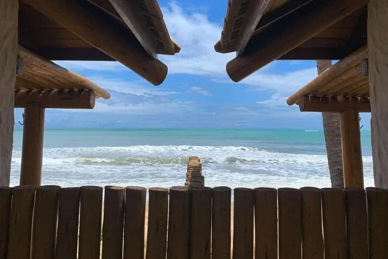 Vista a partir de Joju Bangalôs & Bistrô