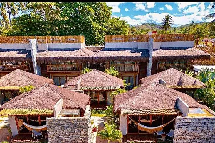 Área externa de Kuarasy Boutique Hotel