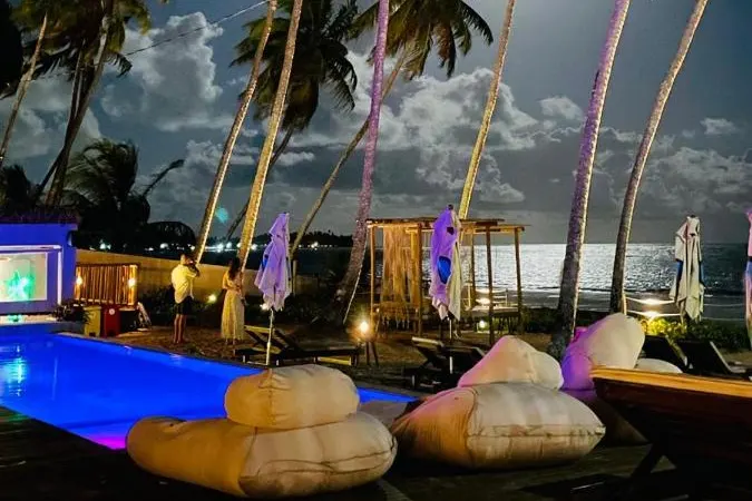 Área externa de Kuarasy Boutique Hotel