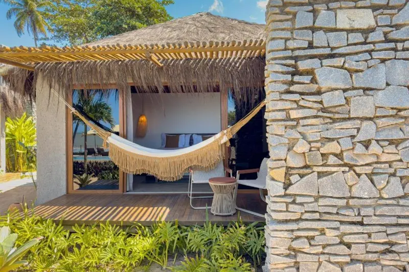 Área externa de Kuarasy Boutique Hotel
