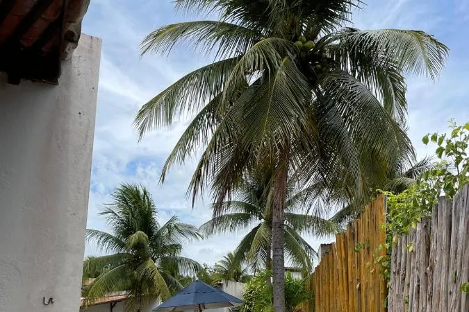 Área externa de Pousada Bangalôs do Pontal