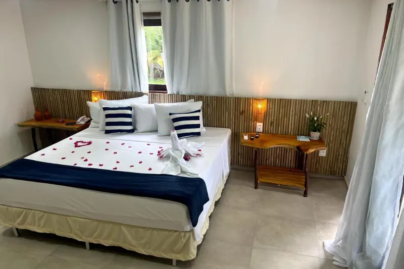 Quarto em Pousada Corais do Bitingui