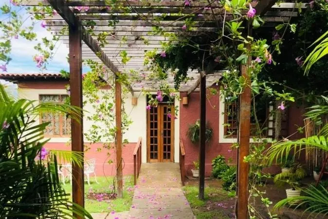 Área externa de Pousada Porto Manguaba