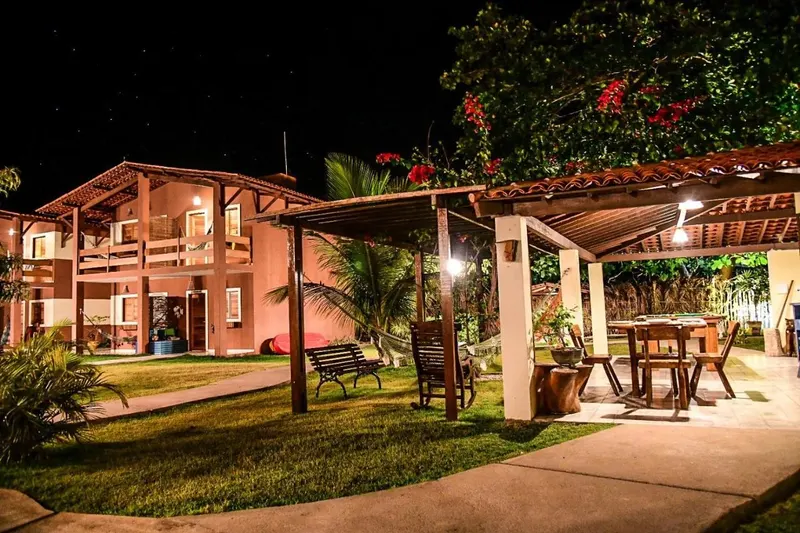 Fachada de Pousada Porto Manguaba