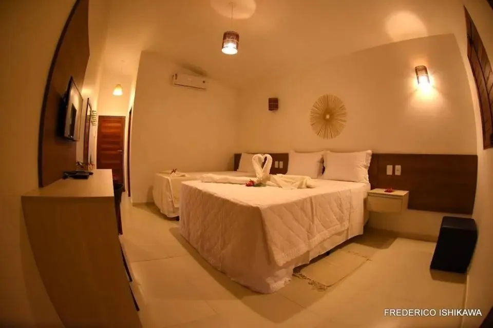 Quarto em Pousada Porto Manguaba