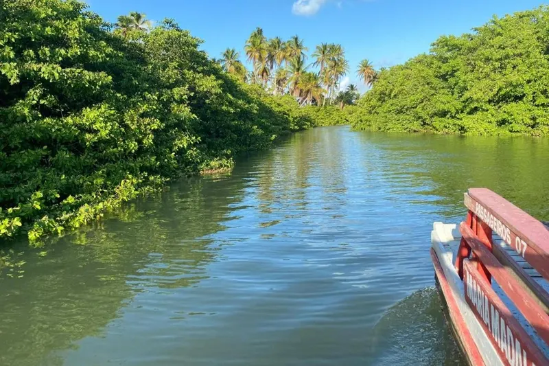 Vista a partir de Pousada Porto Manguaba
