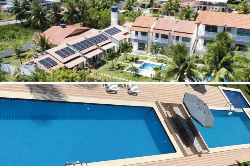 Área externa de Pousada Villa Minduba