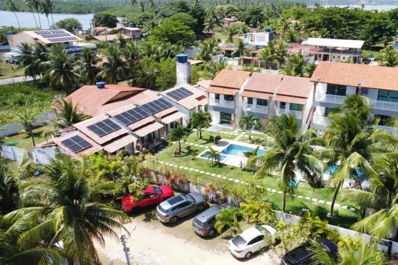 Área externa de Pousada Villa Minduba