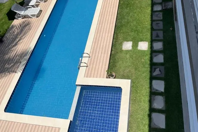 Piscina de Pousada Villa Minduba