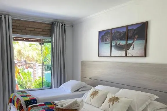 Quarto em Pousada Villa Minduba