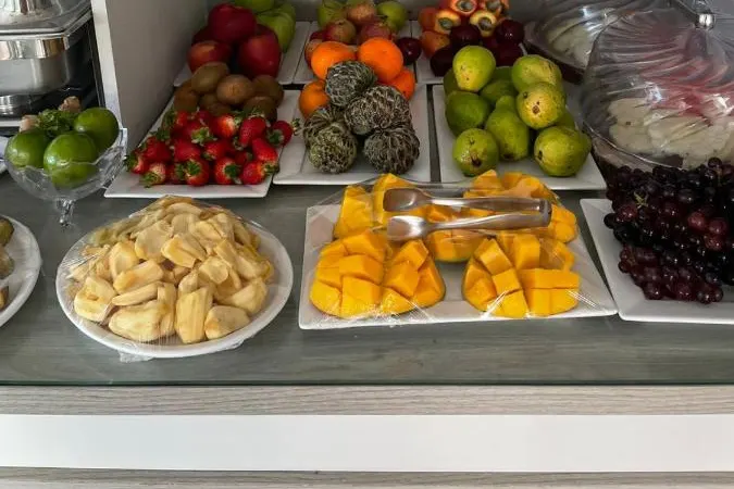 Café da manhã e refeições em Pousada Villa Minduba