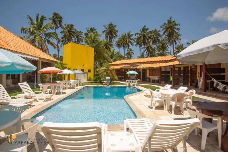 Piscina de Pousada Yapara Tyba