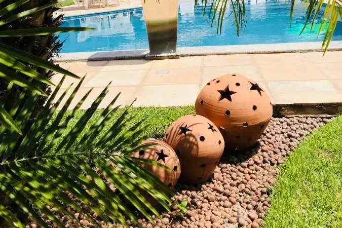 Piscina de Pousada Yapara Tyba