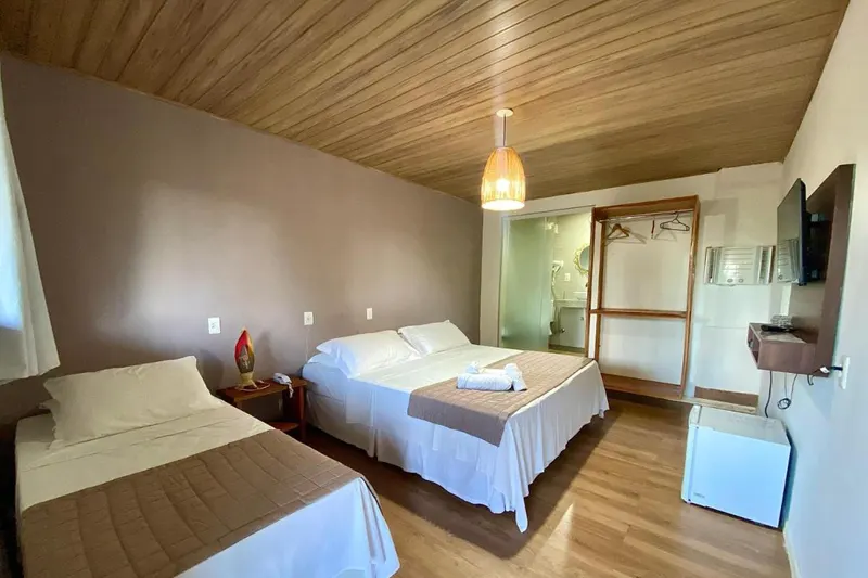 Quarto em Pousada Yapara Tyba